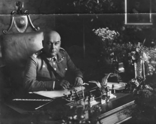 Jerzy Dobrodzicki, jako generał bryg., dowódca Okręgu Korpusu II w Lublinie. Fotografia z początku lat 30. XX w., zbiory NAC