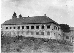 Więzienie w Wiśniczu w 1928 r. Zbiory Narodowego Archiwum Cyforwego