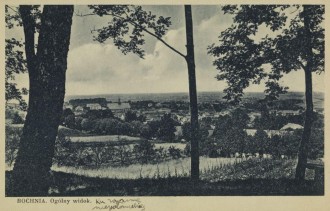 Widok na miasto z Uzborni. Pocztówka wyd. G. Zimmerspitz, (1927-1935)