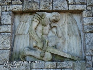 Anioł z mieczem. Cmentarz nr 314 w Bochni
