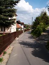 widok obecnej ulicy Czerwieniec